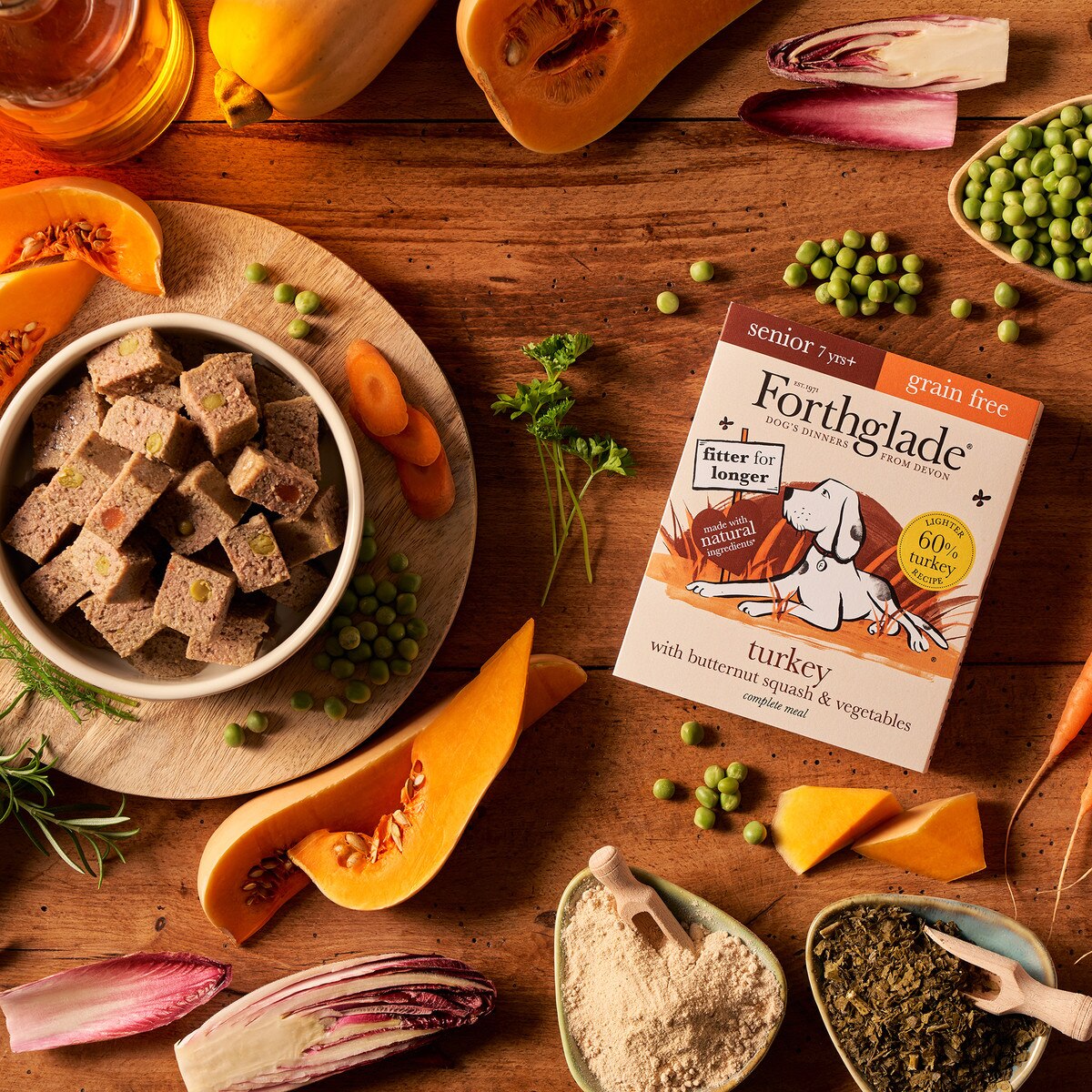 Forthglade Senior Turkey Wet 18x395g Next Day Delivery by 7pm